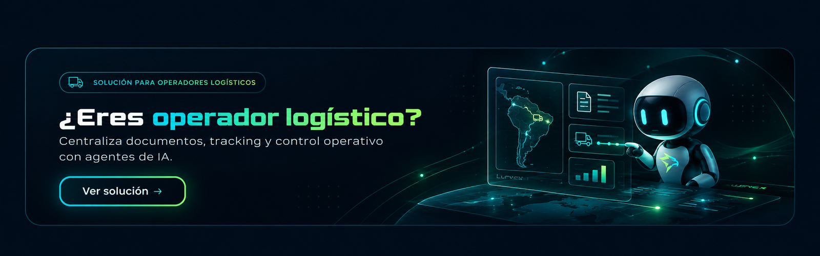 Software de Lurvex para operadores logísticos con agentes de inteligencia artificial