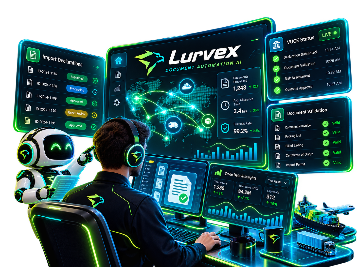 Software para comercio exterior en Colombia: qué automatizar con inteligencia artificial en 2026