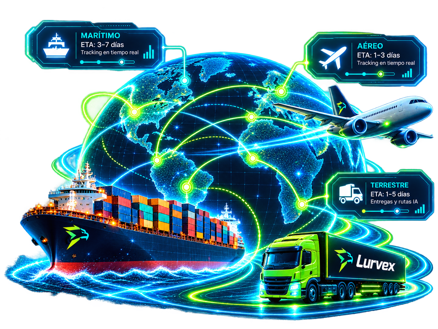 Tracking de embarques marítimos y aéreos con inteligencia artificial